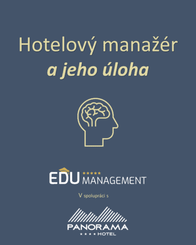 Hotelový manažér a jeho úloha front cover manuál