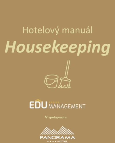 Hotelový štandard - Housekeeping ebook obálka pre Edumanagement